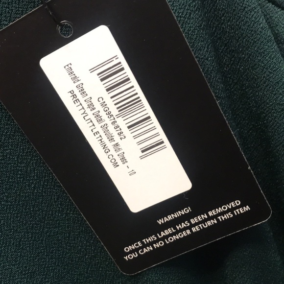 Emerald Cocktail Dress - Picture 6 of 6